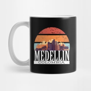 Medellin Colombia Skyline Medellin Mug